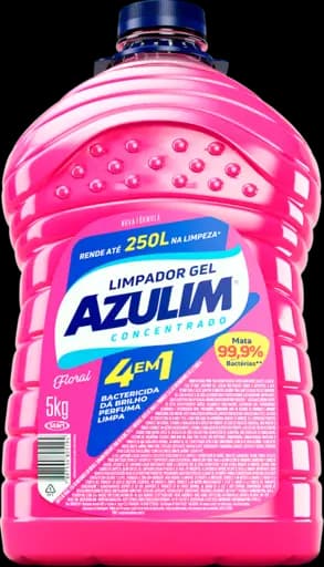 Limpador Gel Azulim Concentrado Floral — floral 5kg