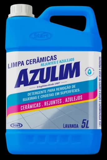 Limpa Cerâmicas e Azulejos Azulim Lavanda — lavanda 5l