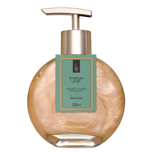 Sabonete Líquido Desodorante Bamboo Via Aroma - 200ml