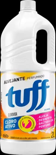 Alvejante Perfumado Tuff Cloro Vida Floral — floral 2l