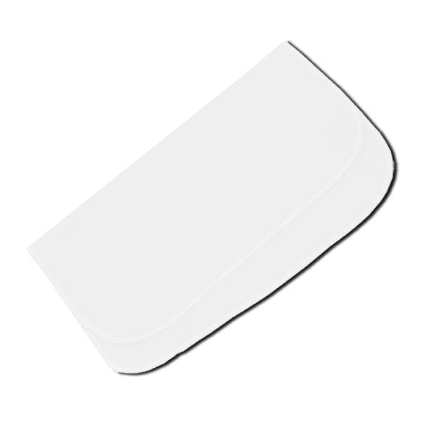 Flanela 100% algodão – 28x28cm – branco – Nobre