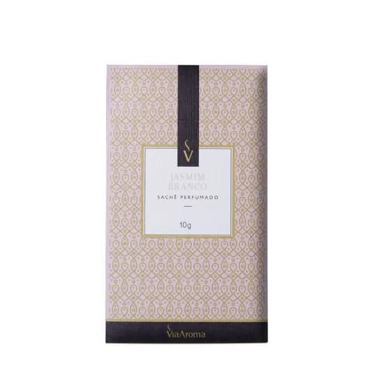 Sachê Perfumado Jasmim Branco Via Aroma - 10g