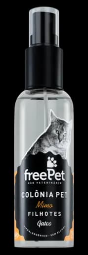 Côlonia Pet Para Gatos Free Pet Mimo — mimo 120ml