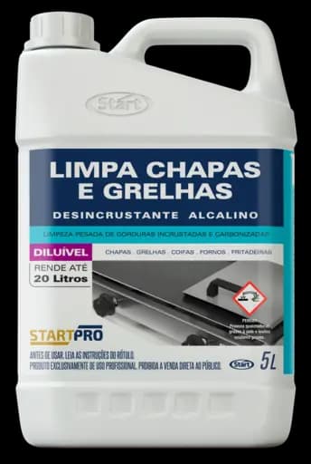 LIMPA CHAPAS E GRELHAS STARTPRO — 4x5l