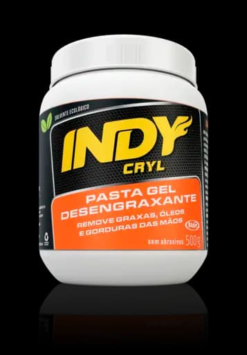 PASTA GEL DESENGRAXANTE INDY CRYL — indy cryl pasta gel desengraxante 6x500g