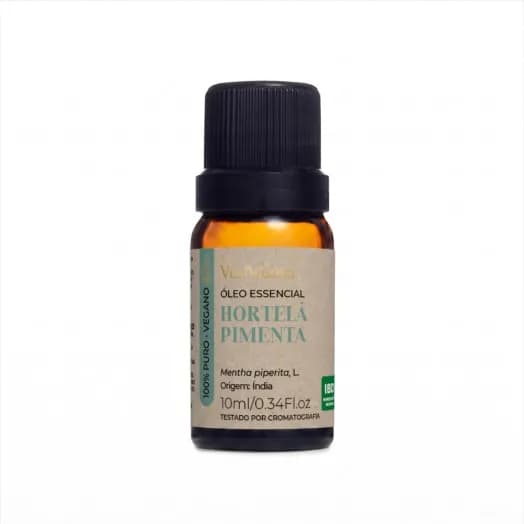 Óleo Essencial Hortelã Pimenta (Menta Piperita) Via Aroma - 10ml