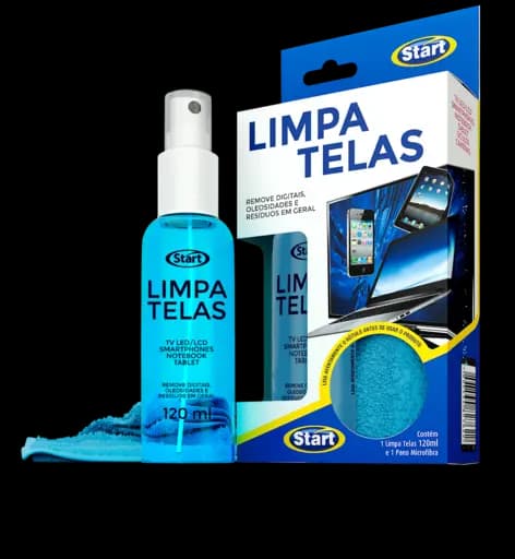 Limpa Telas Start — kit 6x120ml
