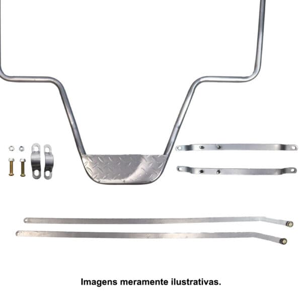 Pedal de metal p/ coletora 1100L – Nobre
