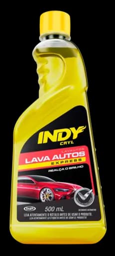LAVA AUTOS INDY CRYL — indy lava autos 6x500ml shampoo automotivo