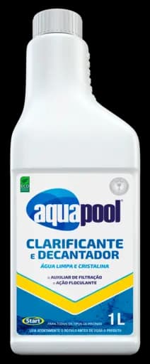 CLARIFICANTE E DECANTADOR LÍQUIDO AQUAPOOL — aquapool clarificante e decantador liq 20x1l