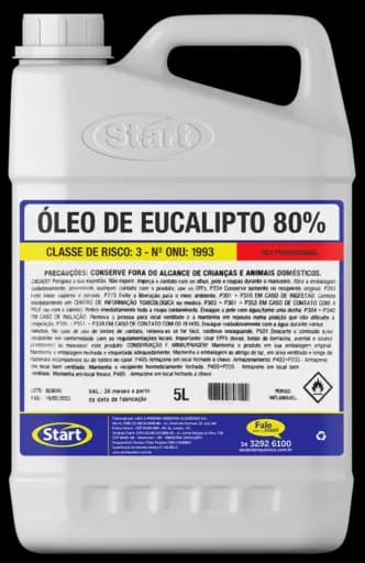 Óleo de Eucalipto — 80 5l puro – Start Química