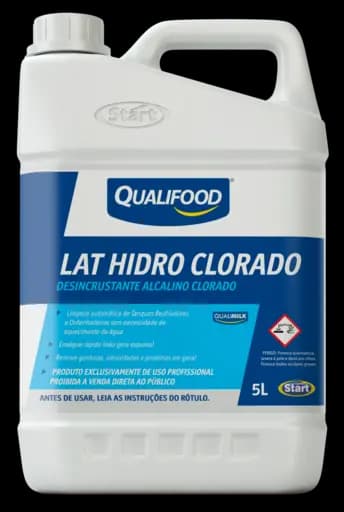 Lat Hidro Clorado Qualifood — 4x5l