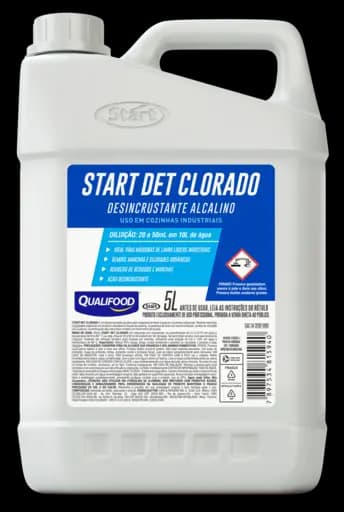 Desincrustante Alcalino Start Det Clorado Qualifood — desincrustante alcalino start det clorado qualifood 5l