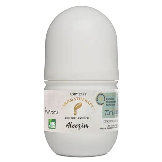 Desodorante Roll-On Alecrim Aromatherapy Via Aroma – 70 ml