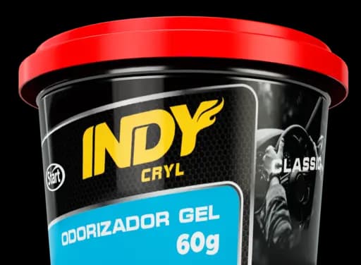 ODORIZADOR GEL CLASSIC INDY CRYL — indy odorizador gel classic 12x60g