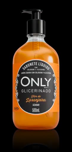 SABONETE LÍQUIDO ONLY — flor de laranjeira