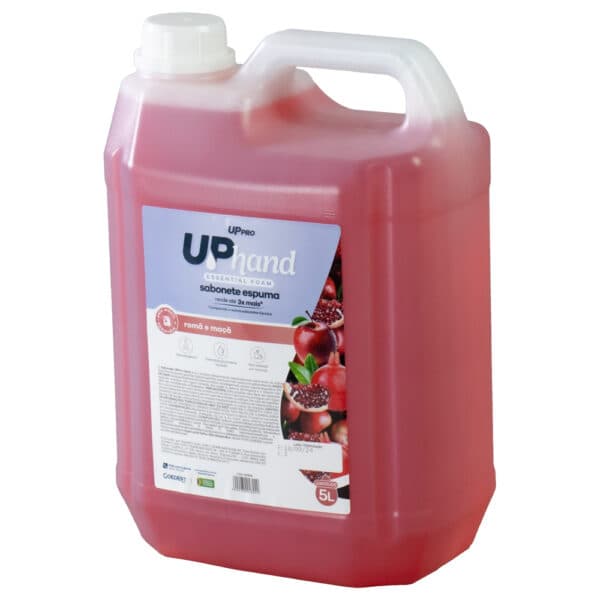 Sabonete espuma 5l romã e maçã Up Hand essential foam – UPPRO