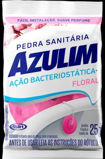 Pedra Sanitária Azulim — floral