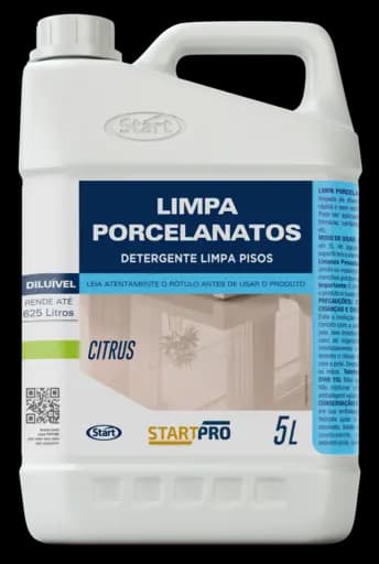 LIMPA PORCELANATO STARTPRO CITRUS — 4x5l citrus