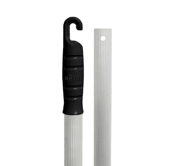 Cabo de aluminio 22mmx1,40m. (c/furo) natural – Nobre