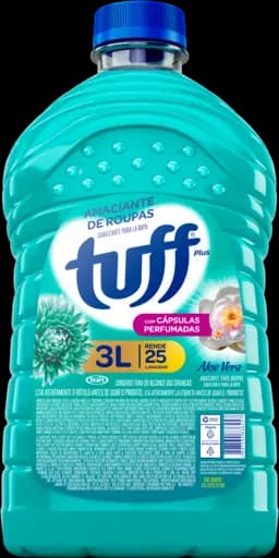 Amaciante De Roupas Tuff Plus Aloe Vera — aloe vera 3l