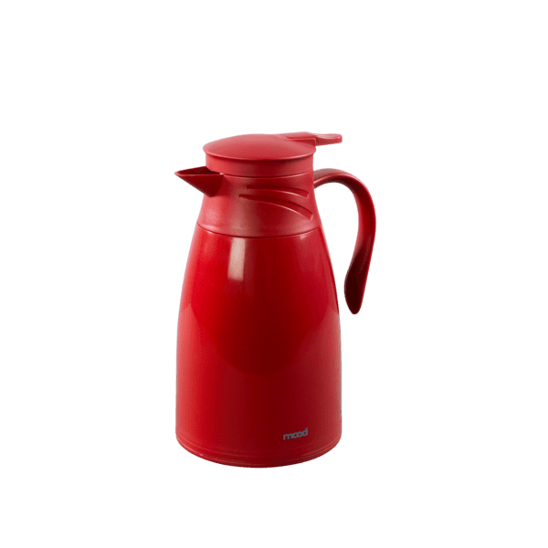 Garrafa térmica plástica 1l vermelho – Mood