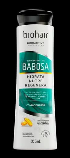 HIDRACTIVE CONDICIONADOR BIOHAIR — biohair hidractive cond oleo de babosa 12x350ml