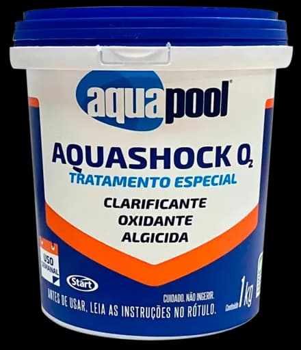 Aquashock O2 Tratamento Especial Aquapool — 1kg