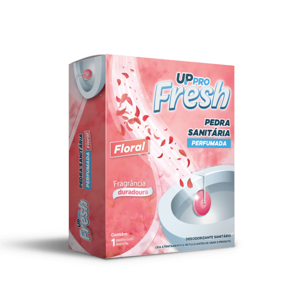 Odorizante sanitario (pedra sanitaria) 25g Floral – UP PRO FRESH – Nobre