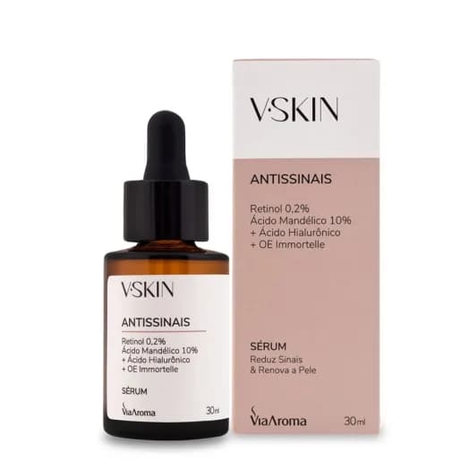 V.Skin Sérum Antissinais Via Aroma - 30 ml