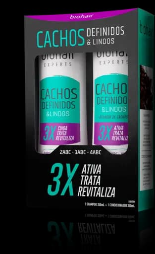 KIT SHAMPOO/CONDICIONADOR BIOHAIR — biohair kit shampoocondicionador