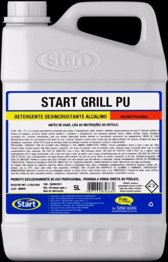 Detergente Alcalino Start Grill Start — start grill pu 4x5l