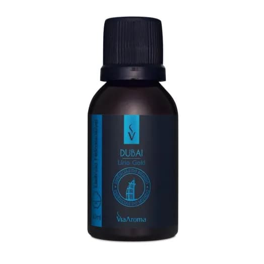 Essência Hidrossolúvel Dubai Lírio Gold Linha Mundo Via Aroma - 30ml
