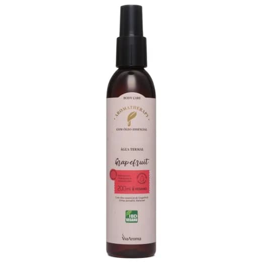 Água Termal com Óleo Essencial de Grapefruit Via Aroma - 200ml