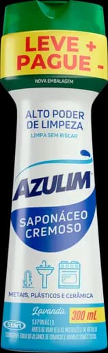 Saponáceo Cremoso Azulim — 300ml
