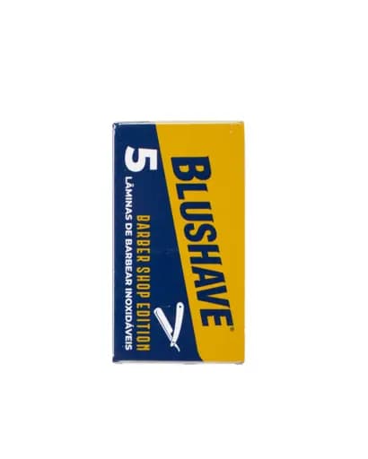 Lamina De Barbear Blushave Barber Shop — 20x5x1