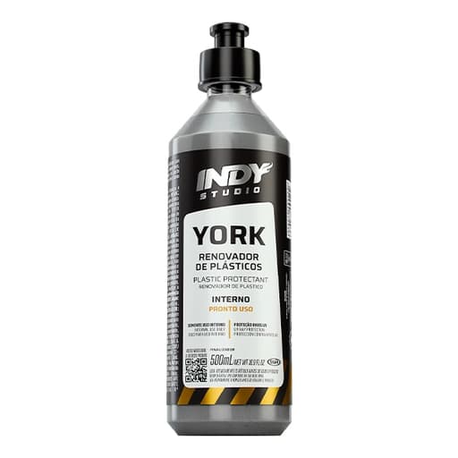RENOVADOR DE PLASTICOS YORK INDY STUDIO — indy studio renovador de plasticos york 6x500ml p