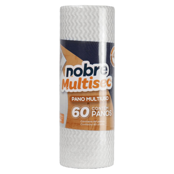 Pano multiuso (rolo c/28cm x 30m picotado aprox 50cm) branco – Nobre