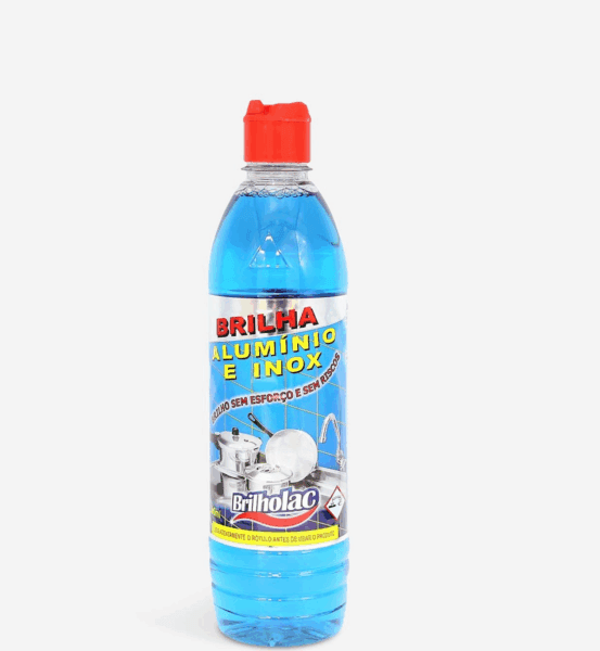 Brilha aluminio e inox 500ml BRILHOLAC