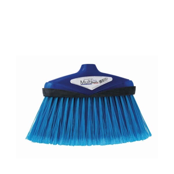 Vassoura Multiuso de Nylon c/Cabo de 140cm Azul – Superpro Bettanin – Novia