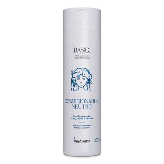 Condicionador Neutro Linha Basic Via Aroma - 250ml