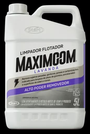 Limpador Universal Flotador Maximoom Alcalino Lavanda — lavanda 4x5l