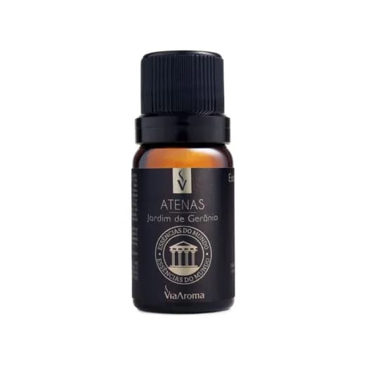 Essência Atenas Jardim de Gerânio Linha Mundo Via Aroma - 10ml