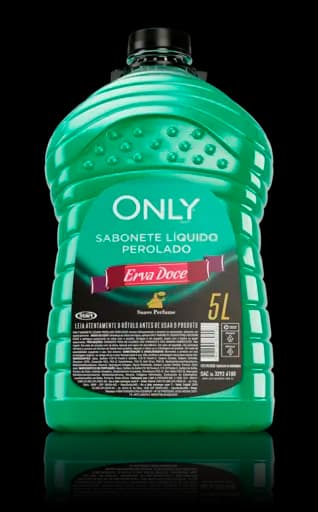 Sabonete Líquido Only — only sabonete liquido erva doce perolado embalagem pet