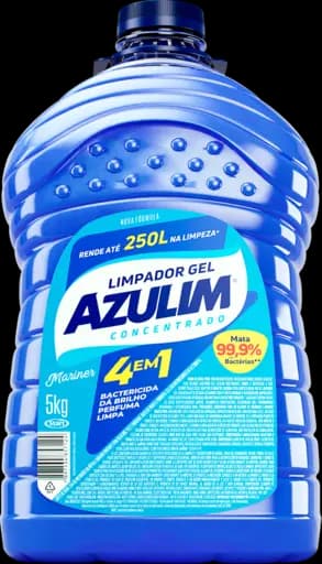 Limpador Gel Azulim Concentrado Mariner — mariner 5kg