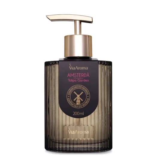 Sabonete Líquido Amsterdã Tulipa Garden Linha Mundo Via Aroma - 200ml
