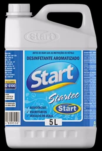 Desinfetante Aromatizado Startec — desinf aromatizado startec 4x5l