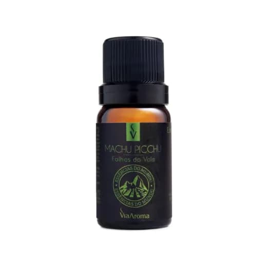 Essência Machu Picchu Folhas do Vale Linha Mundo Via Aroma - 10ml