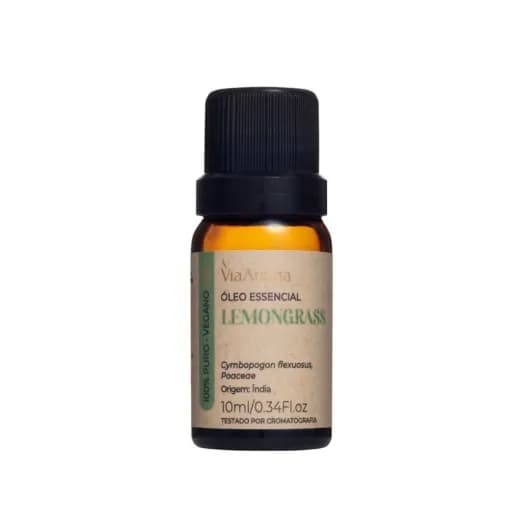 Óleo Essencial Lemongrass Via Aroma - 10ml
