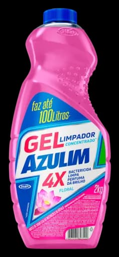 Limpador Gel Azulim Concentrado Floral — floral 2kg